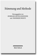 Stimmung Und Methode: Ein Beitrag Zum Verhaltnis Von Parteiherrschaft Und Richtermacht, Zur Wechselwirkung Von Materiellem Recht U