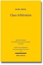 Class Arbitration