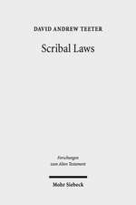 Scribal Laws