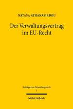 Der Verwaltungsvertrag im EU-Recht