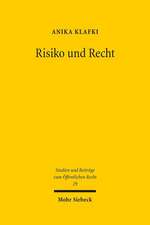 Risiko und Recht