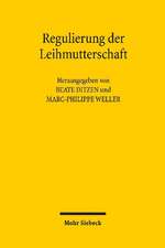 Regulierung der Leihmutterschaft