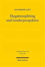 Ehegattensplitting und Genderperspektive