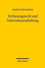 Verfassungsrecht und Unternehmenshaftung