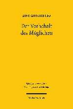 Der Vorbehalt des Möglichen