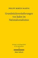 Grundstücksveräußerungen von Juden im Nationalsozialismus