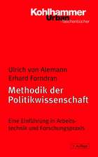 Methodik Der Politikwissenschaft: Eine Einfuhrung in Arbeitstechnik Und Forschungspraxis