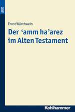 Der 'amm ha'arez im Alten Testament. BonD