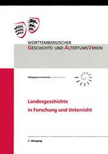 Landesgeschichte in Forschung und Unterricht, 7. Jahrgang