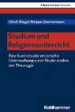 Studium und Religionsunterricht