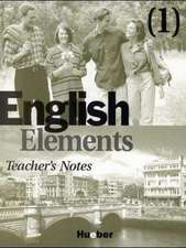 English Elements 1. Teacher's Notes