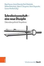 Schreibwissenschaft - eine neue Disziplin