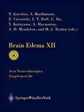 Brain Edema XII: Proceedings of the 12th International Symposium, Hakone, Japan, November 10–13, 2002