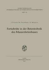 Fortschritte in der Betontechnik des Massenbetonbaues: Betonschaltafeln für Talsperren Fortschritte in der Technologie des Feinkorns im Beton