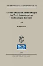 Die metastatischen Erkrankungen des Zentralnervensystems bei bösartigen Tumoren: Eine klinische Studie an Hand 158 eigener Fälle einer neurochirurgischen Klinik