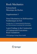 Neue Erkenntnisse im Hohlraumbau — Fundierungen im Fels / Latest Findings in the Construction of Underground Excavations — Rock Foundations: Vorträge des 24. Geomechanik-Kolloquiums der Österreichischen Gesellschaft für Geomechanik / Contributions to the 24th Geomechanical Colloquium of the Austrian Society for Geomechanics Salzburg, 2. und 3. Oktober 1975