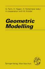 Geometric Modelling