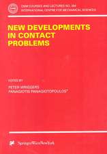 New Developments in Contact Problems