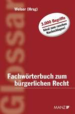 Fachwörterbuch zum bürgerlichen Recht