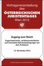 Österreichischer Juristentag - Zugang zum Recht