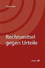 Rechtsmittel gegen Urteile