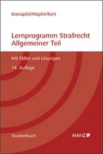Lernprogramm Strafrecht - Allgemeiner Teil