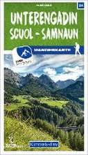 Unterengadin / Scuol - Samnaun 24 Wanderkarte 1:40 000 matt laminiert