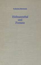 Hofmannsthal Und Fontane