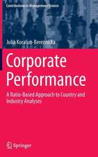 Corporate Performance: A Ratio-Based Approach to Country and Industry Analyses