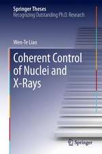 Coherent Control of Nuclei and X-Rays