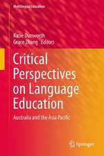 Critical Perspectives on Language Education