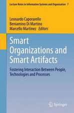 Smart Organizations and Smart Artifacts