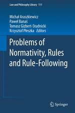 Problems of Normativity, Rules and Rule-Following