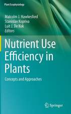 Nutrient Use Efficiency in Plants: Concepts and Approaches