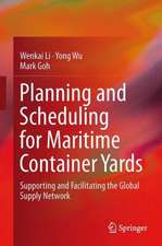 Planning and Scheduling for Maritime Container Yards