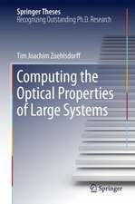 Computing the Optical Properties of Large Systems