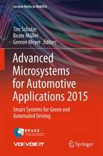 Advanced Microsystems for Automotive Applications 2015: Smart Systems for Green and Automated Driving