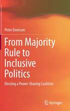 From Majority Rule to Inclusive Politics