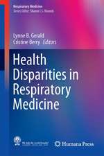 Health Disparities in Respiratory Medicine