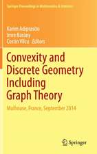 Convexity and Discrete Geometry Including Graph Theory: Mulhouse, France, September 2014