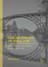 The Afterlife of Idealism: The Impact of New Idealism on British Historical and Political Thought, 1945-1980