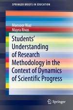 Students’ Understanding of Research Methodology in the Context of Dynamics of Scientific Progress