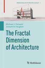 The Fractal Dimension of Architecture