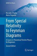 From Special Relativity to Feynman Diagrams