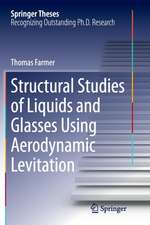 Structural Studies of Liquids and Glasses Using Aerodynamic Levitation