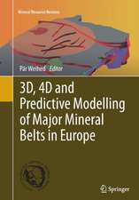 3D, 4D and Predictive Modelling of Major Mineral Belts in Europe