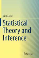 Statistical Theory and Inference