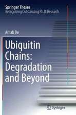 Ubiquitin Chains: Degradation and Beyond