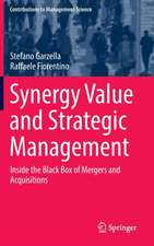 Synergy Value and Strategic Management