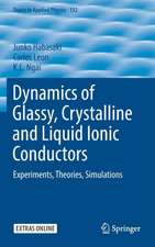 Dynamics of Glassy, Crystalline and Liquid Ionic Conductors